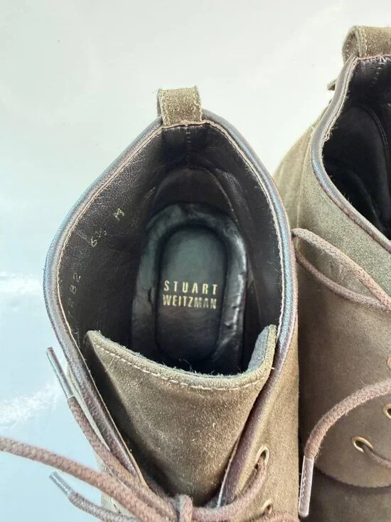 Stuart Weitzman Suede Chukka Boots – Women’s Size US 6.5 / EU 36.5 - Picture 9 of 15